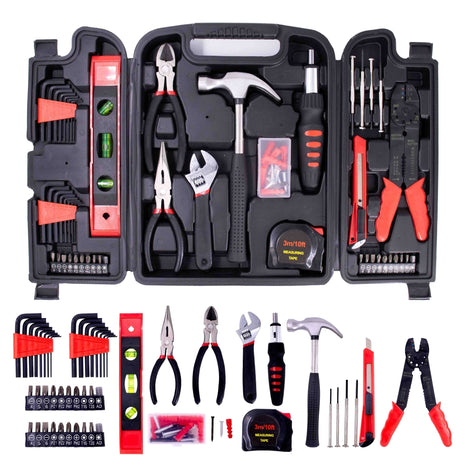 Kit jogo de ferramentas com 174 peças e maleta completa