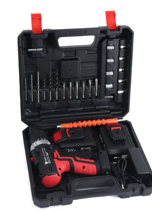 Parafusadeira sem fio 21V com 2 baterias - Torkez - 21V - BIVOLT
