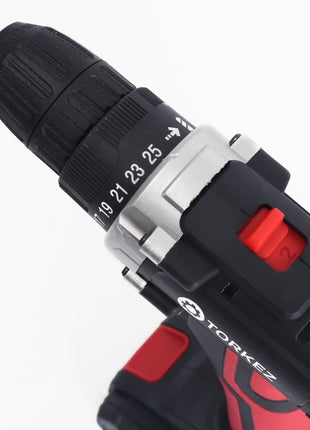 Parafusadeira sem fio 21V com 2 baterias - Torkez - 21V - BIVOLT